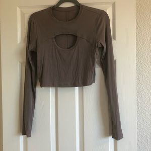 Lululemon long sleeve crop